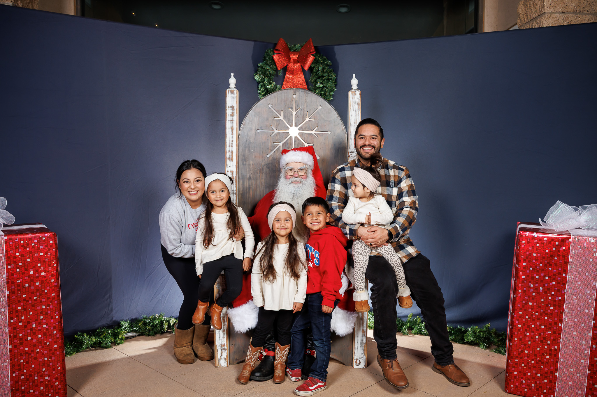 Christmas celebration with Santa at Grace Church